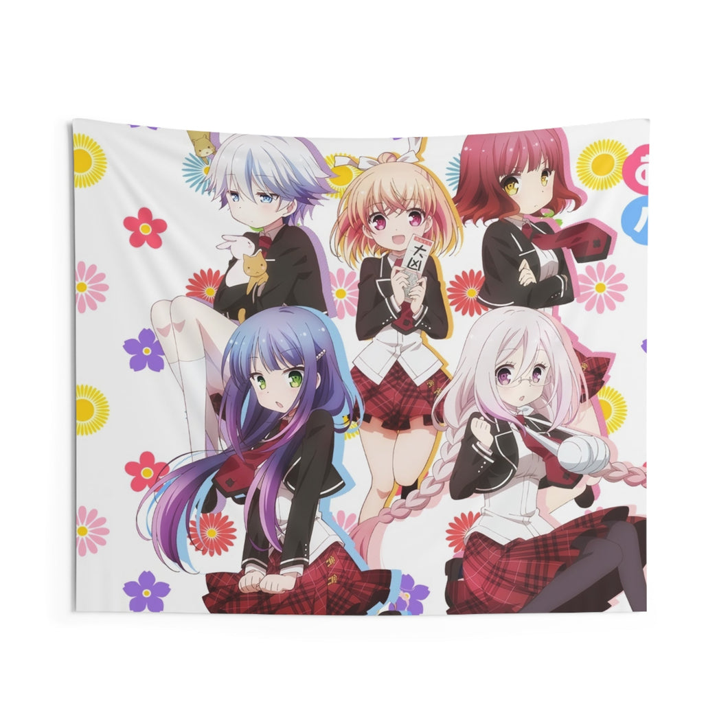 Anne Happy Indoor Wall Tapestry