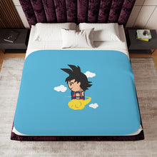 Load image into Gallery viewer, Anime Dragon Ball Sherpa Blanket
