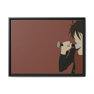 Highschool Of The Dead Canvas Framed Art Print