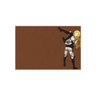 Krista Lenz and Ymir Attack on Titan Rug