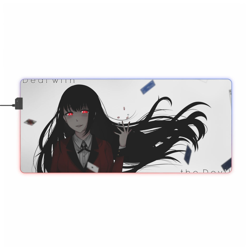 Yumeko Jabami RGB LED Mouse Pad (Desk Mat)