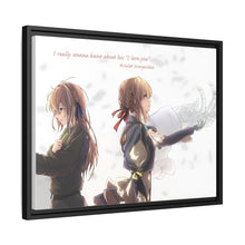 Load image into Gallery viewer, Anime Violet Evergarden Canvas Framed Art Print
