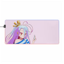 Load image into Gallery viewer, Shiro (No Game No Life) RGB LED Mouse Pad (Desk Mat)
