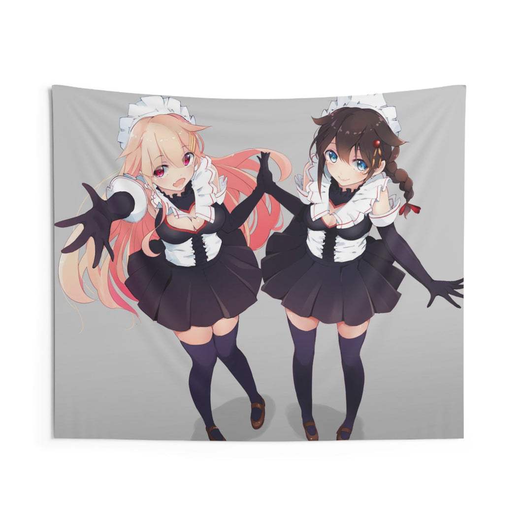 Shigure, Yuudachi Indoor Wall Tapestry