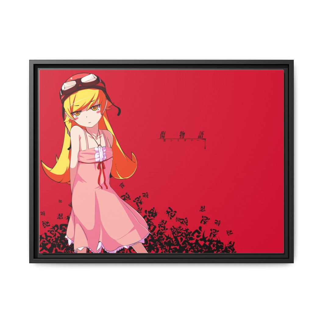 Monogatari (Series) Canvas Framed Art Print