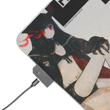 Load image into Gallery viewer, Black Rock Shooter RGB LED Mouse Pad (Desk Mat)
