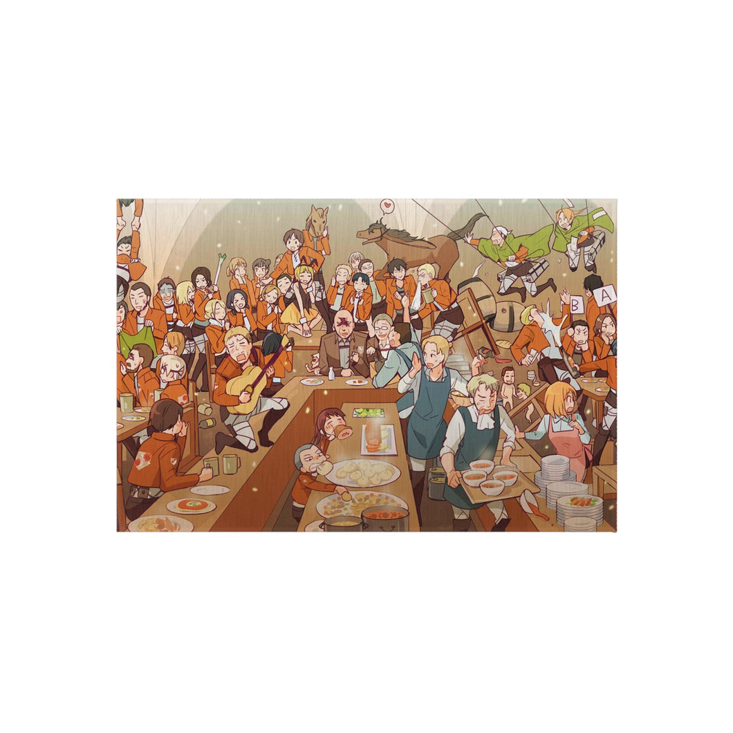 Anime Attack On Titan Rug