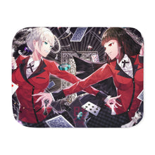 Load image into Gallery viewer, Anime Kakegurui Sherpa Blanket
