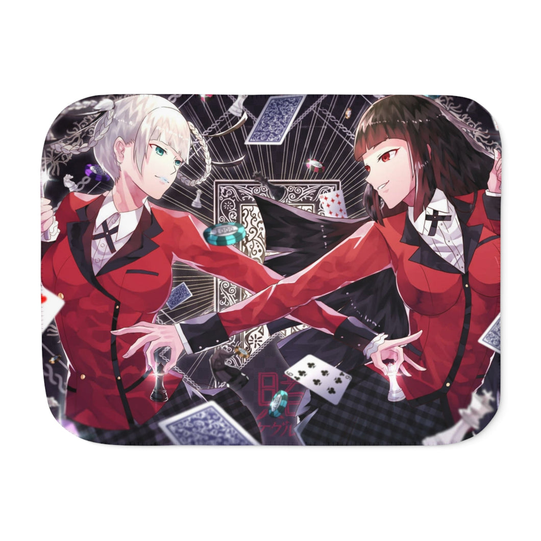 Anime Kakegurui Sherpa Blanket