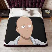 Load image into Gallery viewer, Saitama Sherpa Blanket
