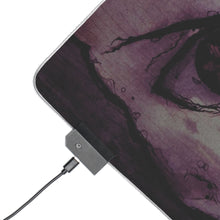 Load image into Gallery viewer, Naruto and Sasuke Half Face RGB LED Mouse Pad (Desk Mat)
