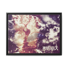 Load image into Gallery viewer, Anime Attack On Titan Canvas Framed Art Print
