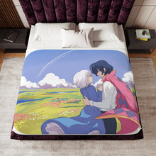 Load image into Gallery viewer, Howl&#39;s Moving Castle Sherpa Blanket

