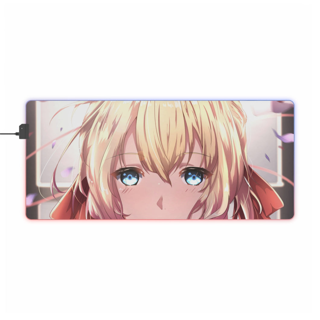 Violet Evergarden RGB LED Mouse Pad (Desk Mat)