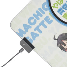 Load image into Gallery viewer, My Teen Romantic Comedy SNAFU Hachiman Hikigaya, Yui Yuigahama RGB LED Mouse Pad (Desk Mat)
