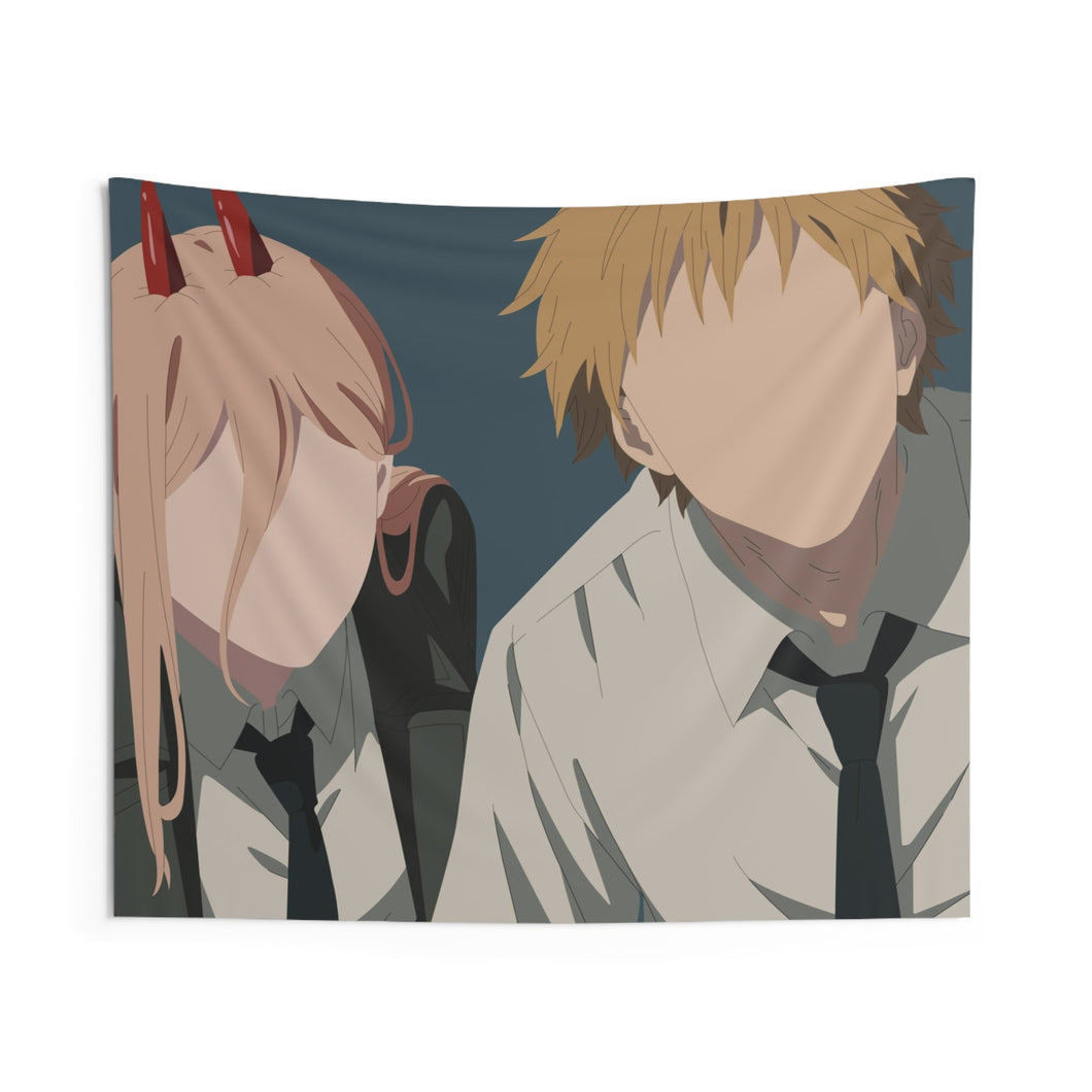 Anime Chainsaw Man Indoor Wall Tapestry