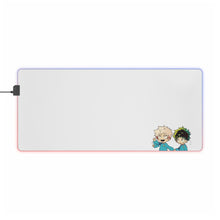 Load image into Gallery viewer, My Hero Academia Izuku Midoriya, Katsuki Bakugou RGB LED Mouse Pad (Desk Mat)
