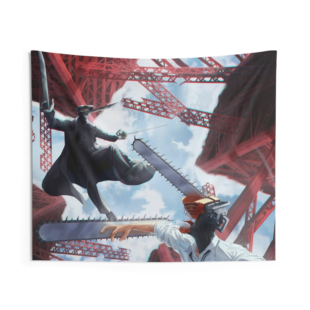 Anime Chainsaw Man Indoor Wall Tapestry
