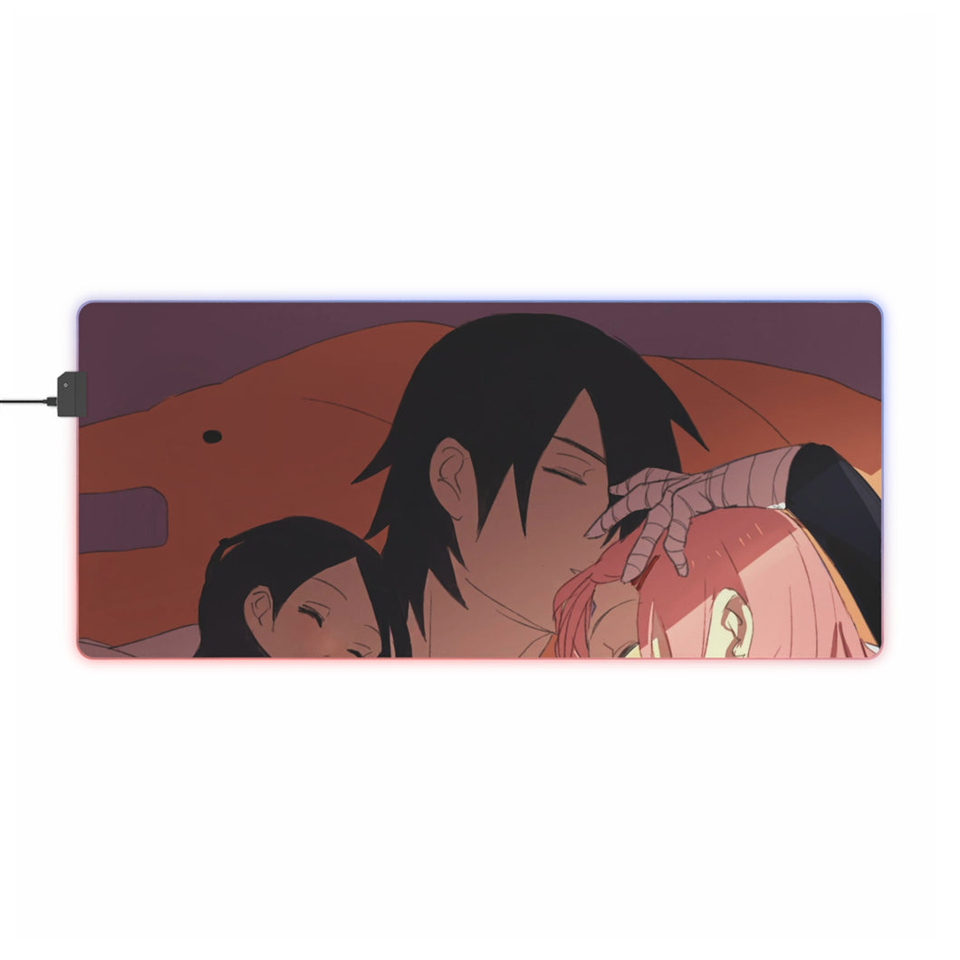Sasuke's family RGB LED Mouse Pad (Desk Mat)