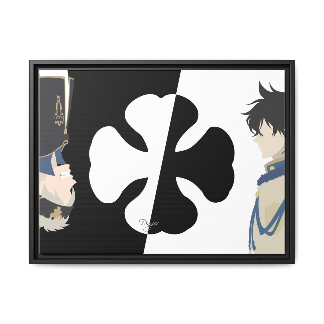Anime Black Clover Canvas Framed Art Print