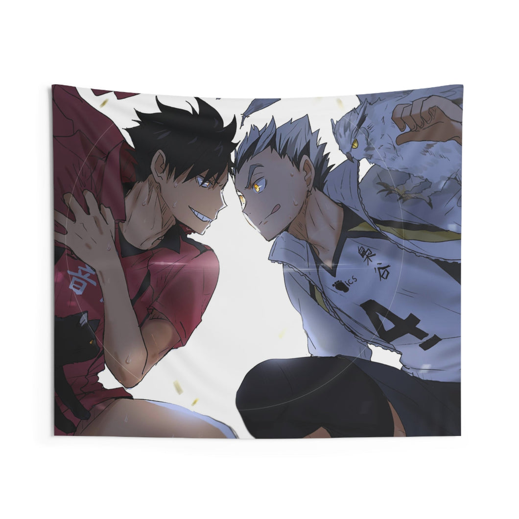 Fukurodani Academy vs Nekoma High School Indoor Wall Tapestry