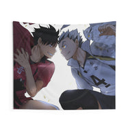Fukurodani Academy vs Nekoma High School Indoor Wall Tapestry