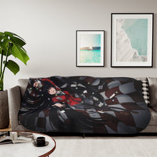 Load image into Gallery viewer, Kakegurui Yumeko Jabami Sherpa Blanket
