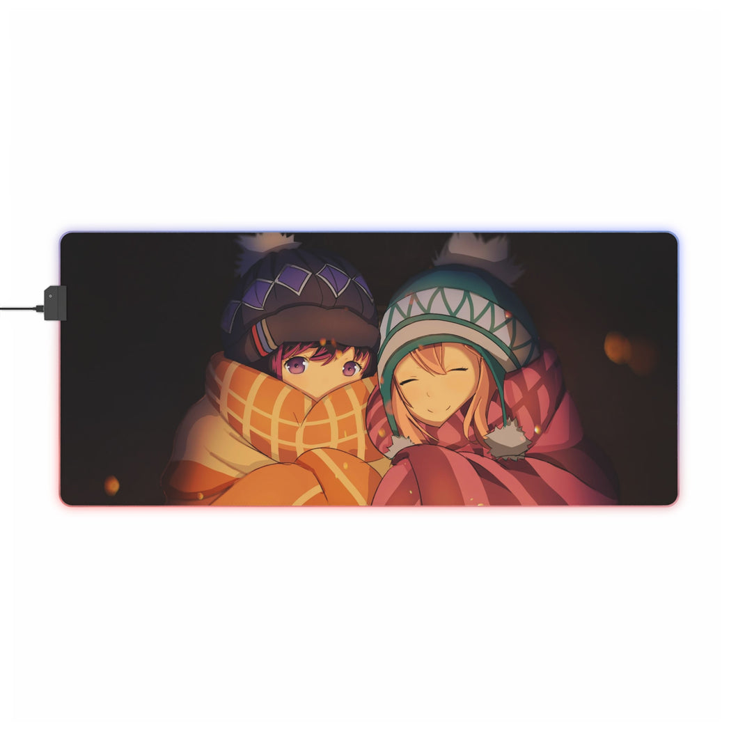 Laid-Back Camp by RGB LED Mouse Pad (Desk Mat)