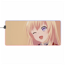 Load image into Gallery viewer, Honami Ichinose RGB LED Mouse Pad (Desk Mat)
