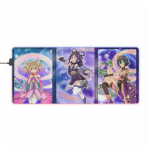 Load image into Gallery viewer, Memory Defrag Stars Banner RGB LED Mouse Pad (Desk Mat)
