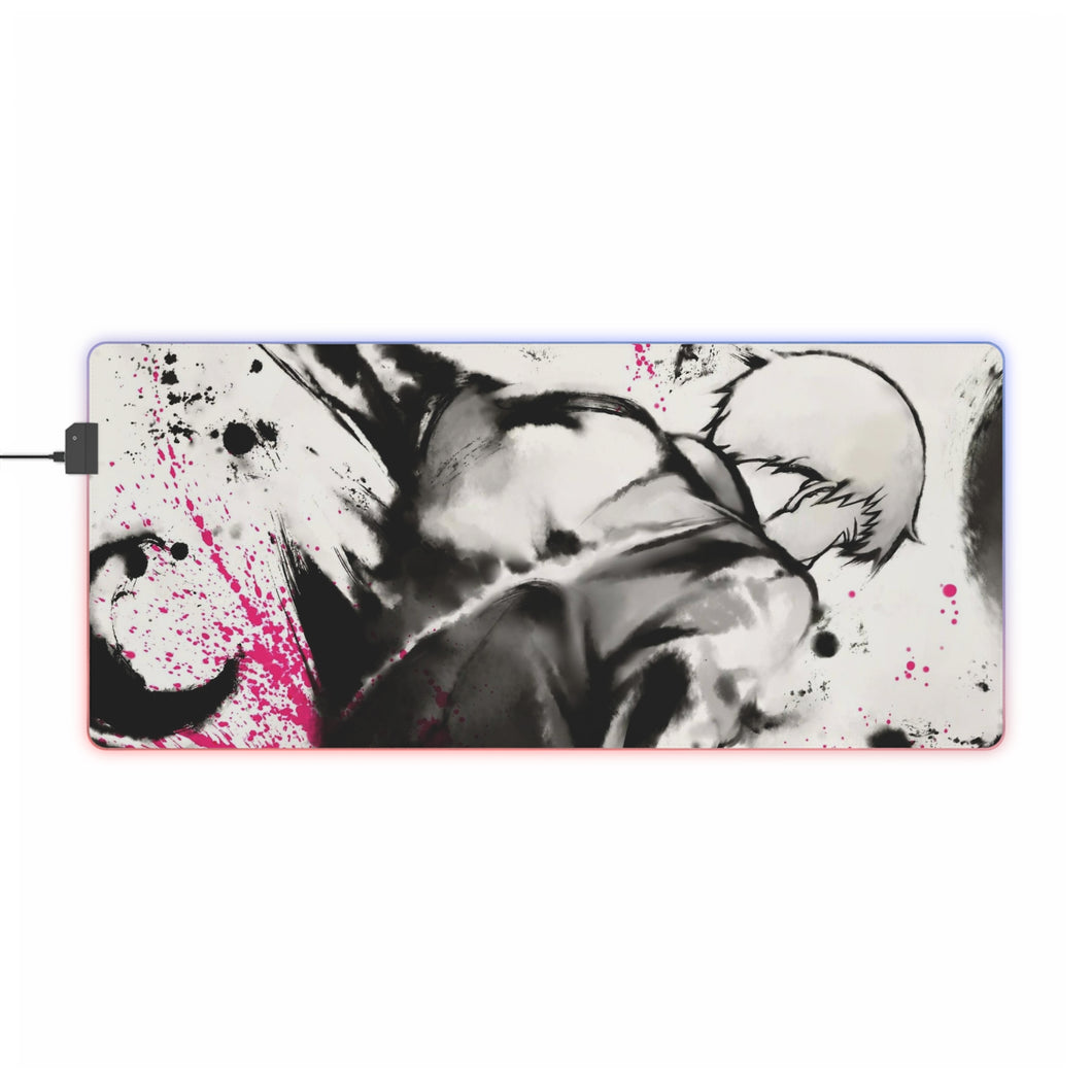 Mob Psycho 100 Arataka Reigen RGB LED Mouse Pad (Desk Mat)