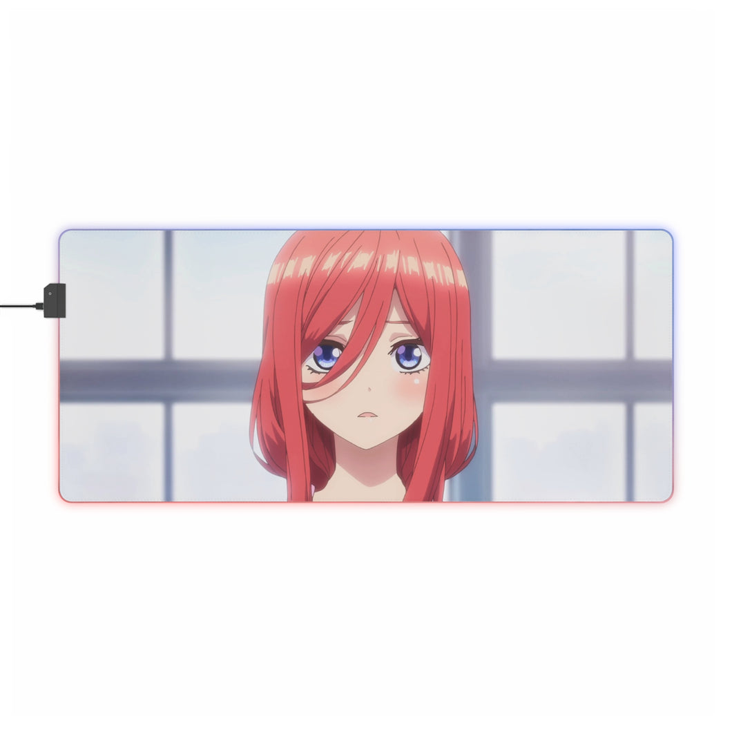 Itsuki Nakano RGB LED Mouse Pad (Desk Mat)