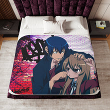 Load image into Gallery viewer, Anime Toradora! Sherpa Blanket
