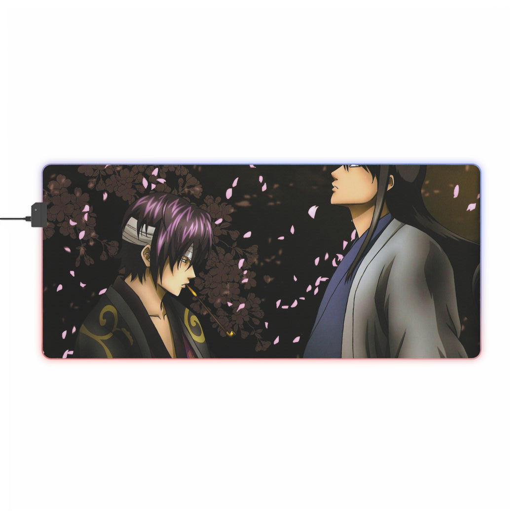Anime Gintama RGB LED Mouse Pad (Desk Mat)