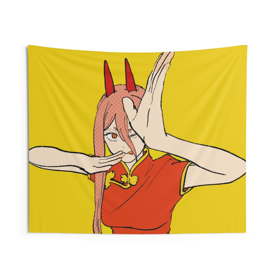 Anime Chainsaw Man Indoor Wall Tapestry