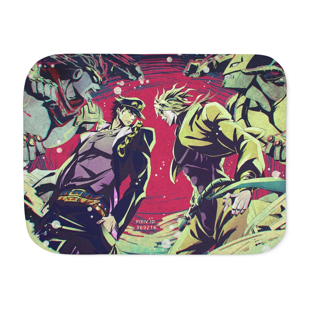 Za Warudo! Sherpa Blanket