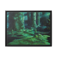 Anime Princess Mononoker Canvas Framed Art Print