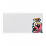 Donfalmingo and crocodile Mouse Pad (Desk Mat)