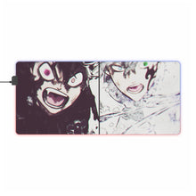 Load image into Gallery viewer, Black Clover Asta, Yuno RGB LED Mouse Pad (Desk Mat)
