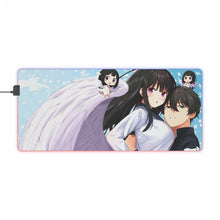 Load image into Gallery viewer, Hyouka Eru Chitanda RGB LED Mouse Pad (Desk Mat)
