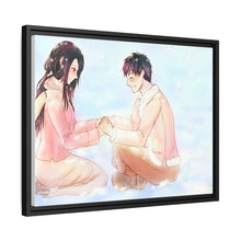 Load image into Gallery viewer, Monkey D. Luffy and Boa Hancock Canvas Framed Art Print
