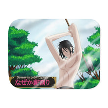 Load image into Gallery viewer, Black Butler Sherpa Blanket
