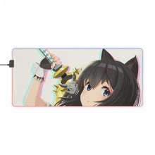 Load image into Gallery viewer, Reincarnated as a Sword RGB LED Mouse Pad (Desk Mat)
