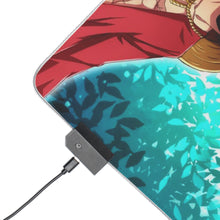 Load image into Gallery viewer, One Piece Monkey D. Luffy RGB LED Mouse Pad (Desk Mat)
