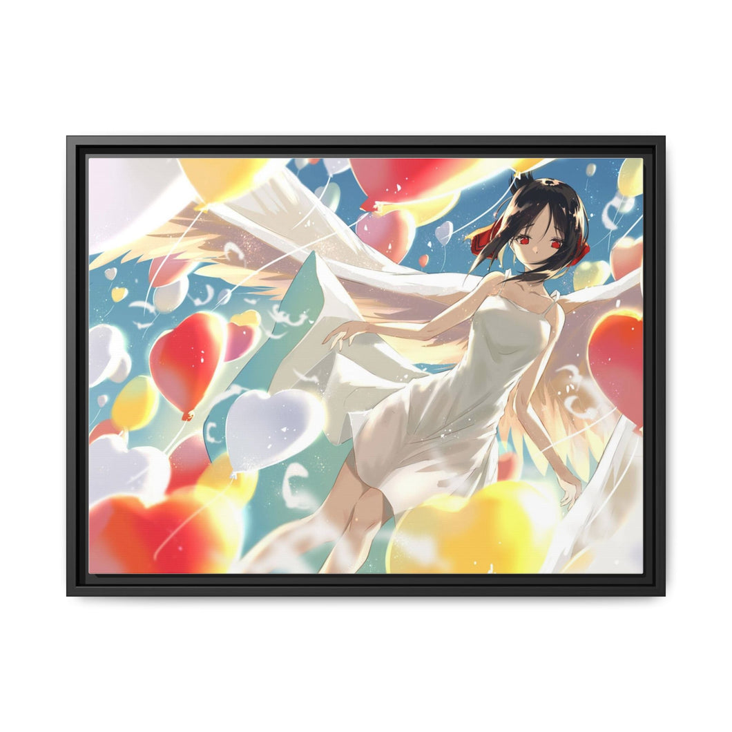 Kaguya Shinomiya Canvas Framed Art Print