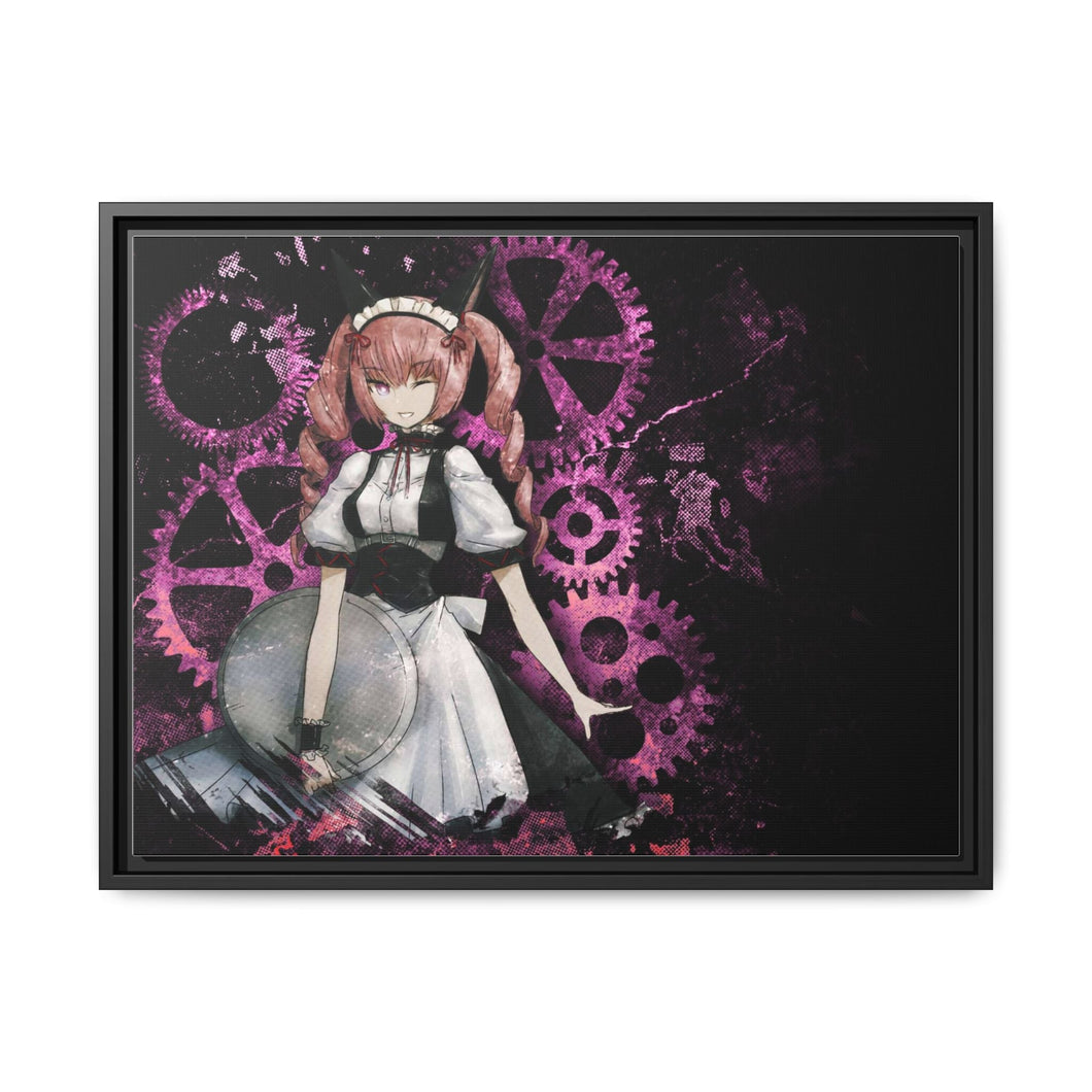 Fireball Faris Canvas Framed Art Print