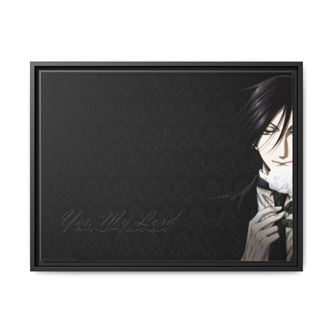 Anime Black Butler Canvas Framed Art Print