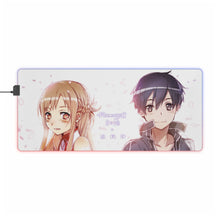 Load image into Gallery viewer, Sword Art Online RGB LED Mouse Pad (Desk Mat)

