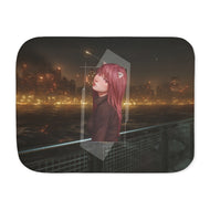 Lucy Elfen Lied Sherpa Blanket