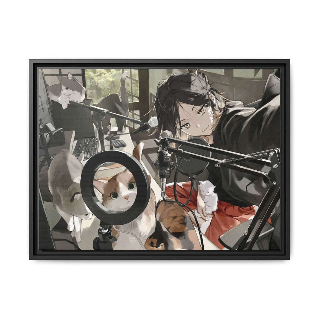 Anime Haikyu!! Canvas Framed Art Print